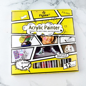 Pennarello Acrilico Permanente Flysea con <span class=keywords><strong>Punta</strong></span> da 0,7mm - Product Image 2