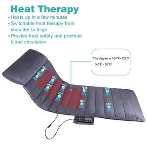 Oem Electric Memory Foam Elektrischer Vibrator <span class=keywords><strong>Massage</strong></span> gerät Bett Matratze Topper Ganzkörper <span class=keywords><strong>Thai</strong></span> Für Hals, Rücken, Taille, Beine Schmerz linderung - Product Image 2