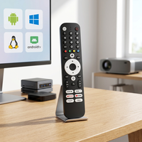 Control Remoto por Voz para Smart TV Inalámbrico Personalizable, 2.4GHz /BT/ Modo Dual/Air Mouse con Opción para Proyector, Android Box