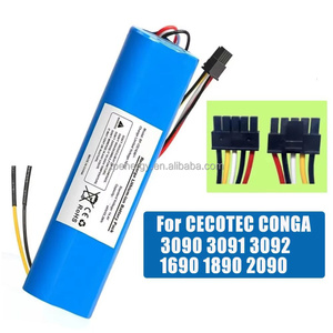 Paquete de batería de litio de 14,4 V/14,8 V 2800/3300/3500mAh para aspiradora robótica <span class=keywords><strong>Cecotec</strong></span> Conga 1690/1890/2090/2290/3090/3091/3092 - Product Image 3