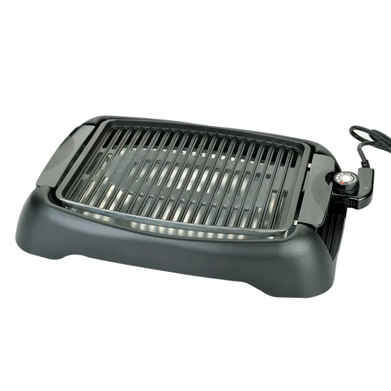 Electric Bbq Grill Electric Barbecue Grill Indoor Tabletop With Swith And Grill Adjustable plate griddle