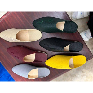 Babouches en cuir marocain véritable faites à la main pour hommes, antidérapantes, respirantes et confortables, pour la maison et l'extérieur - Product Image 6