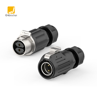 Câble d'alimentation pour batterie de vélo électrique LP20 basse tension, étanche, 10A, connecteur mâle/femelle 2 broches IP68