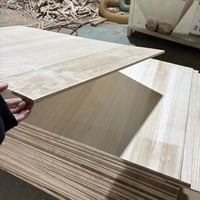 Planche en bois de Paulownia à faible densité pour présentoirs