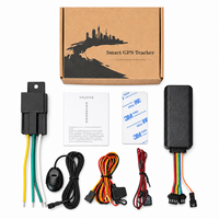 Traceur GPS Véhicule 4G 2G GSM GPRS WiFi avec BDS GLONASS LBS SOS, Relais de Coupure de Carburant, Micro Externe, Compatible PC, Sécurité de Flotte