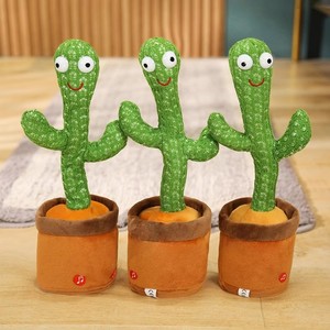 Megan Peluche électronique <span class=keywords><strong>rechargeable</strong></span> SpiderMan & Dancing Cactus Toys Jouet éducatif pour enfants qui peut chanter et danser - Product Image 2
