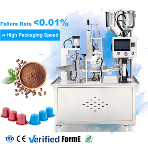 Équipement de remplissage de capsules de café Nespresso et K Cup rotatif à haut rendement pour les fabricants à petite et grande échelle - Product Image 2