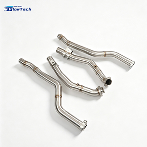 Colector de Escape de Alto Flujo para Mercedes-Benz E63 W212 M156 6.2L V8, Acero Inoxidable 304, Ajuste Directo - Product Image 3