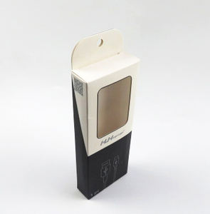 Offre Spéciale mode écologique personnalisé 3C produits électroniques boîte d'emballage écouteur boîte de papier avec <span class=keywords><strong>crochet</strong></span> - Product Image 2