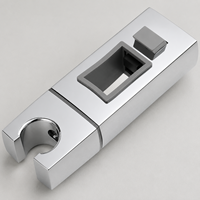 Support de rail de douche universel réglable avec curseur haute résistance pour barre coulissante de salle de bain et rénovation de maison et d'hôtel