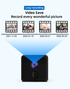 กล้อง CMOS ตรวจจับการเคลื่อนไหวในเวลากลางคืนกล้องรักษาความปลอดภัยขนาด1080P มินิบันทึกห่วงแบบพกพาระบบเตือนภัย H.264 - Product Image 6