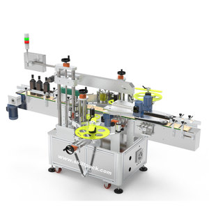 Skilt đầy đủ tự động vòng phẳng Chai Hai mặt hai bên máy dán nhãn - Product Image 4