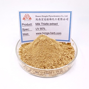 100% tự nhiên chất lượng tốt chiết xuất cây kế sữa 30% silybin 80% Silymarin bột - Product Image 2