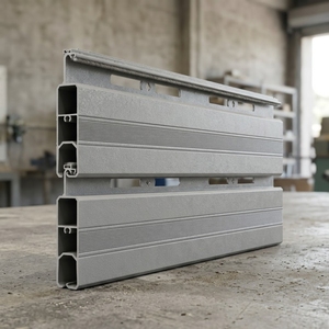 Puerta enrollable de aluminio con lamas C888 de doble cara con reducción de ruido, precio de fábrica, de Vietnam - Product Image 2