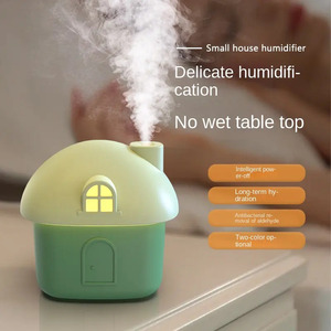 Mini Humidificador de Aire USB Portátil con Lámpara Nocturna, Diseño Romántico, Fuente de Alimentación Eléctrica para Automóvil y Uso en Exteriores - Product Image 4