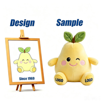 Funboxes : Fabricant fiable, vente directe, jouets en peluche personnalisés, plantes en peluche, créez votre propre peluche douce de dessin animé, peluches de fruits et poires.
