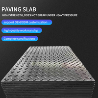 Excavadora Track Road Mats 4x8 ft Plastic Ground Protection Mat
