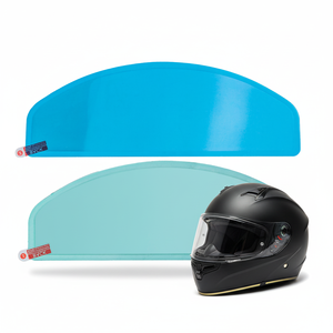 Spedizione gratuita pellicola adesiva Nano resistente universale pellicola trasparente antipioggia per casco da moto - Product Image 1