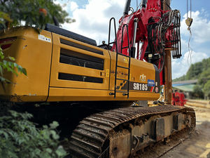 SANYS SR 185, máquina perforadora de cimentación, perforación rotativa de pozo, apilamiento con motor de movilidad sobre orugas y componentes del núcleo del motor - Product Image 3