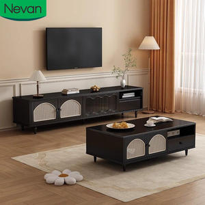 Mueble <span class=keywords><strong>de</strong></span> <span class=keywords><strong>TV</strong></span> Grande con Cajones, Diseño Popular, Precio <span class=keywords><strong>de</strong></span> Mayoreo para Apartamentos y Hogares, Mueble <span class=keywords><strong>de</strong></span> <span class=keywords><strong>TV</strong></span> <span class=keywords><strong>de</strong></span> Madera <span class=keywords><strong>Simple</strong></span> y Mesa <span class=keywords><strong>de</strong></span> Centro - Product Image 1