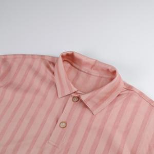 Polos <span class=keywords><strong>de</strong></span> Mezcla <span class=keywords><strong>de</strong></span> Algodón para <span class=keywords><strong>Hombre</strong></span> <span class=keywords><strong>de</strong></span> Corte Holgado con Rayas <span class=keywords><strong>de</strong></span> Color Degradado <span class=keywords><strong>de</strong></span> Nuevo Diseño - Product Image 3