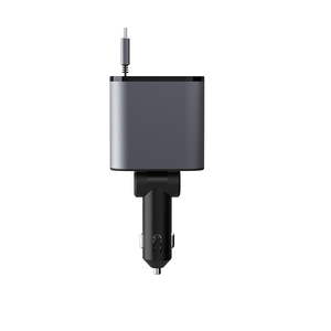 <span class=keywords><strong>Chargeur</strong></span> de voiture rétractable rapide <span class=keywords><strong>USB</strong></span> <span class=keywords><strong>C</strong></span>, charge rapide <span class=keywords><strong>60W</strong></span> avec 2 <span class=keywords><strong>c</strong></span>âbles rétractables et adaptateur de <span class=keywords><strong>chargeur</strong></span> de voiture avec port <span class=keywords><strong>USB</strong></span> - Product Image 2