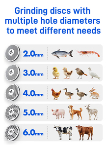 Máquina Peletizadora de Alimentos para Animales, Máquina para Hacer Pellets de Alimento para Aves de Corral <span class=keywords><strong>y</strong></span> Ganado - Product Image 6