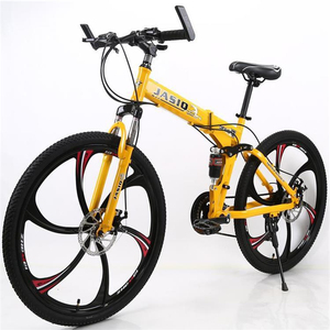 Bicicleta Plegable de Montaña de 26 Pulgadas con Doble Freno de Disco, Entrega Rápida, Bicicleta de Montaña Económica - Product Image 2
