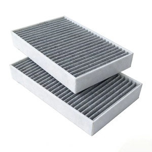 Filtre à air de cabine au charbon actif, filtration PM2.5, antibactérien, élimination des odeurs, universel pour voitures, pièces de climatisation automobile, OEM 1648300218 1 - Product Image 2