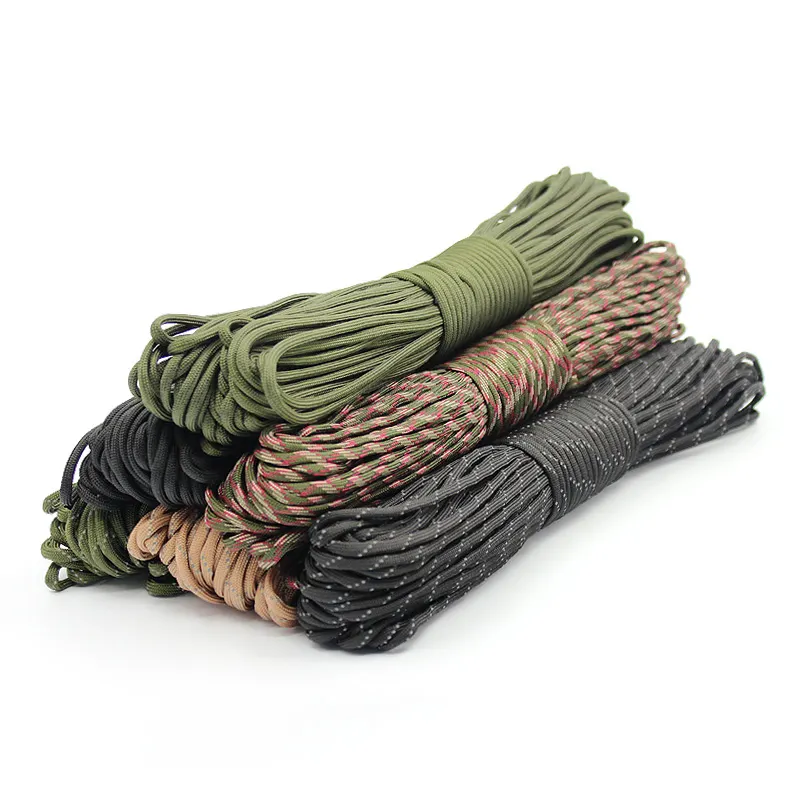 Outdoor Lanyard Tent Rope 550 Parachute Cord for Climbing Camping