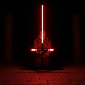 Sabre laser LGT Crossguard RGB avec poignée métallique, effets sonores, mouvement fluide, flash sur impact, sabre personnalisé, arme de cosplay, sabre LED - Product Image 6