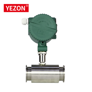 SS304 SS316 nước lỏng vệ sinh sữa bia cơ sở dầu ô liu tri-kẹp tuabin lưu lượng kế DN40 1.5 ''tuabin đo lưu lượng - Product Image 6