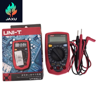 Uni-T UT33A+/UT33B+/UT33D+ Multimeter Digital LCD Presisi Tinggi Akurasi Tiga Setengah Digit Miniatur Ukuran Saku Tahan Panas Universal