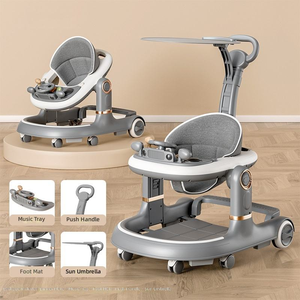 Nouveau Trotteur Pliant en Plastique 2026 pour Nouveau-né, Trotteur d'Apprentissage Assis-Debout Multifonctionnel pour Tout-petits et Enfants - Product Image 4