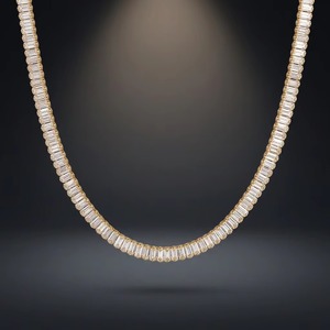 Collier chaîne à maillons de bonne qualité pour hommes et femmes, bijou élégant et tendance pour le quotidien, la mode urbaine et les soirées - Product Image 3