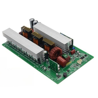 Inversor de Onda Sinusoidal Pura de 12V 24V a 110V 220V, PCBA, Sistema de Almacenamiento de Energía Solar con Batería, Módulo de Placa Inversora de Energía para el Hogar de 1000W, DIY