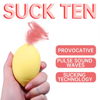 Klitoris-Stimulator Nippel-Sauger Erotikspielzeug für Frauen Saugende Liebeskugeln Licklip Zitrone Saugvibrator für Frauen Sexspielzeug