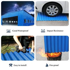 Panneaux de toit en acier pour ciment, 2 pièces, feuille de matériaux de toit, en plastique <span class=keywords><strong>pvc</strong></span>, <span class=keywords><strong>3m</strong></span> - Product Image 5