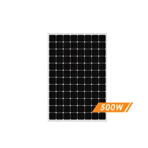 Morchel 1kw 5kw 10kw hoher Wirkungsgrad hergestellt in China Sun power Photovoltaik Solar panel 500w