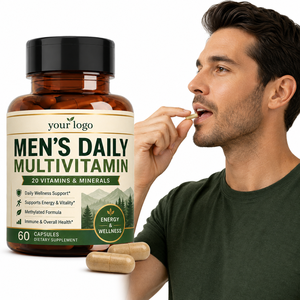 Complément Multivitaminé Quotidien pour Hommes, Certifié GMP, Sans Fer, à Base de Palmier Nain, pour l'Énergie, la Vitalité et le Soutien Immunitaire (OEM/ODM) - Product Image 1
