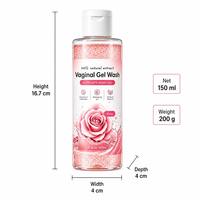 Produits de soin vaginal à base de plantes, extrait de plantes biologiques, gel nettoyant féminin, pH équilibré, nettoyant intime quotidien, 150 ml, OEM