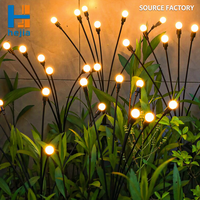 Lampes solaires de jardin - Lampe solaire oscillante améliorée, s'agite au vent, éclairage extérieur, décoration de jardin, patio, allée, blanc chaud
