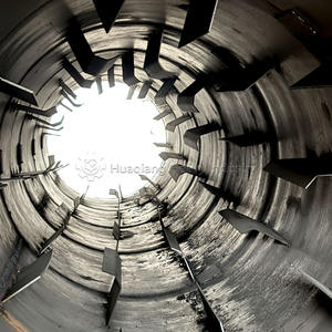 Séchoir à tambour rotatif <span class=keywords><strong>TDQ</strong></span> pour engrais organique à partir de déchets de fumier animal Séchage des déchets de volaille - Product Image 5