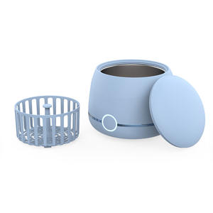 Skymen ODM 공장 직접 초음파 리테이너 클리너 45kHz 틀니 클리너 기계 0.2l 얼라이너 쥬얼리 용 치과 청소 포드 - Product Image 6