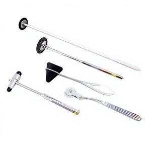 Marteau de diagnostic professionnel en acier inoxydable A-1 VERITAS, instrument d'examen des réflexes neurologiques, clinique médical - Product Image 1