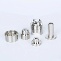 Pièces usinées CNC en aluminium sur mesure, tournage et fraisage, directement de l'usine