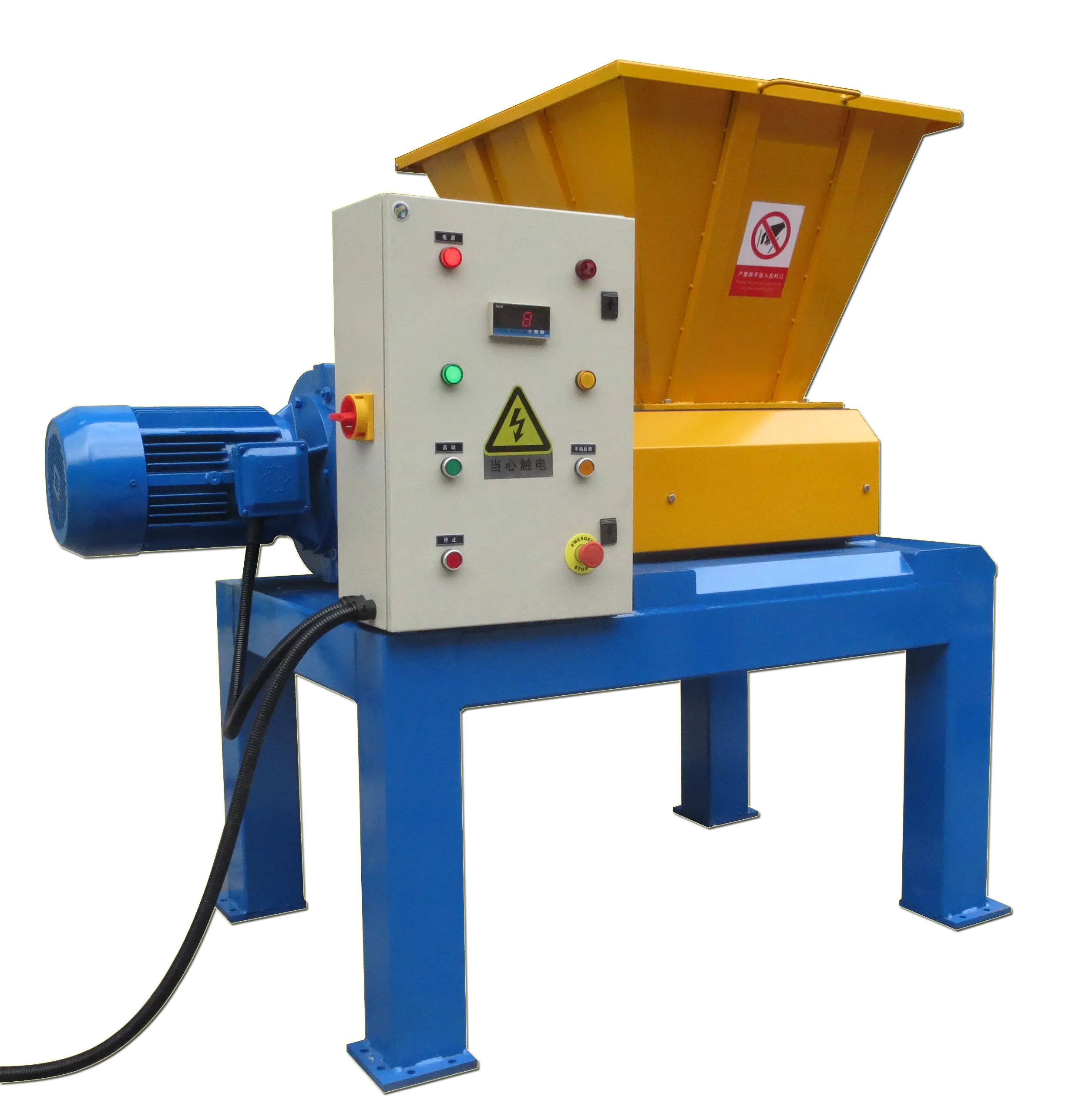 E waste recycling machine