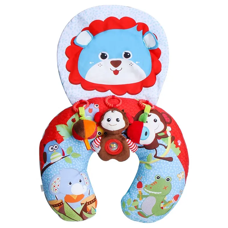 Wholesale Baby Sit Up Soft Children Cute Newborn Baby U Shape Pillow Toy With Accessories