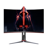 AOC 27 pouces 2K HD écran d'affichage LCD pour ordinateur de bureau moniteur incurvé de jeu