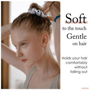 ربطات شعر وردية اللون جذابة مخصصة مصنوعة من البوليستر للفتيات إكسسوارات شعر بشري من الشركات المصنعة - Product Image 3